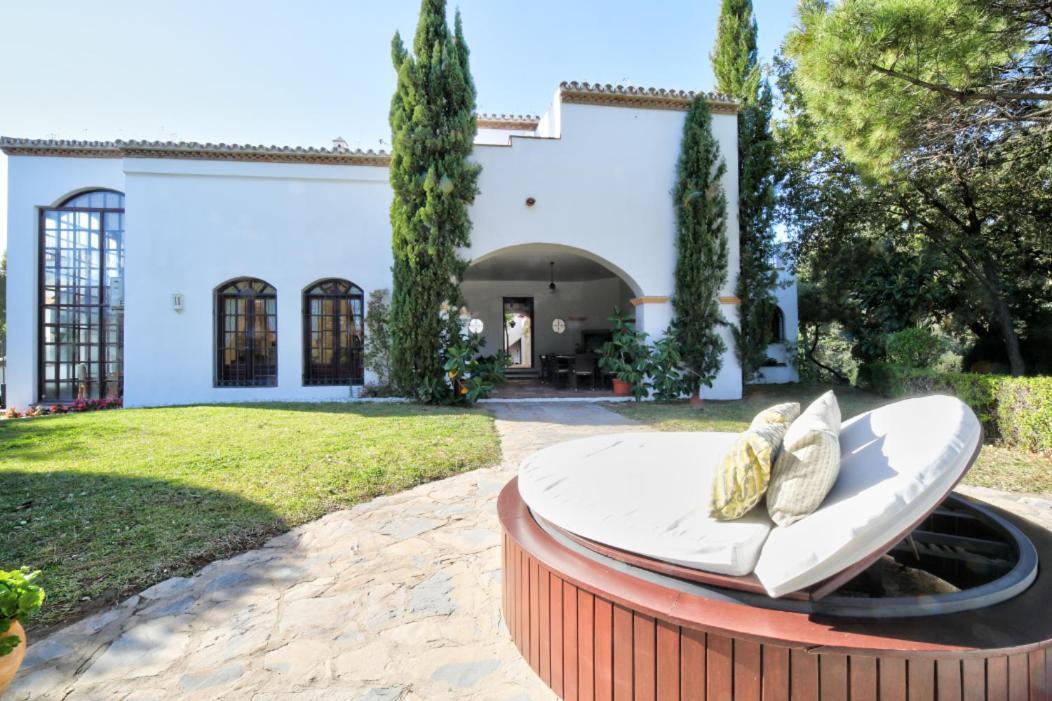 Villa Lámpara en la colina Benahavís Esterno foto
