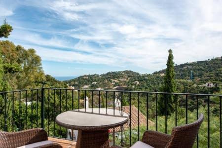 Villa Lámpara en la colina Benahavís Esterno foto