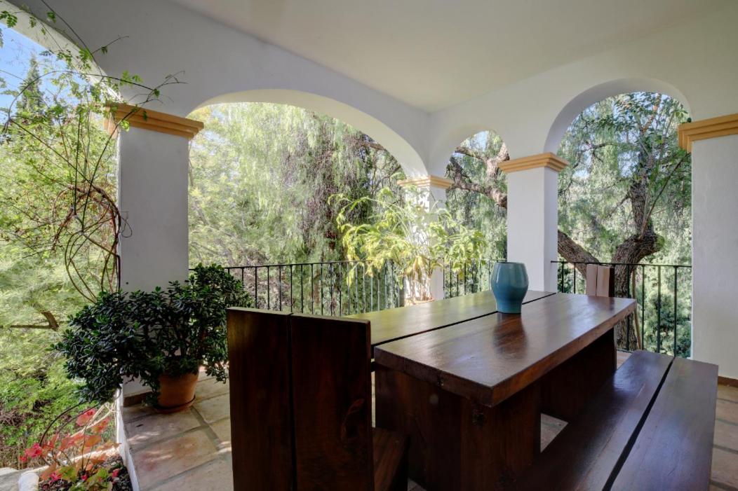 Villa Lámpara en la colina Benahavís Esterno foto