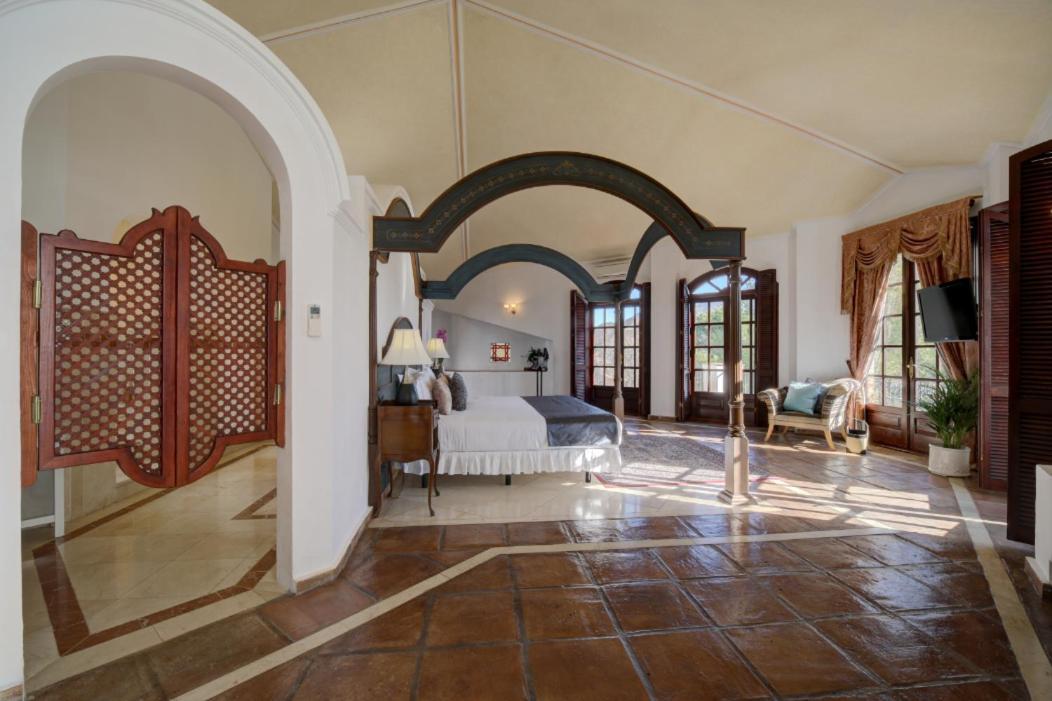 Villa Lámpara en la colina Benahavís Esterno foto
