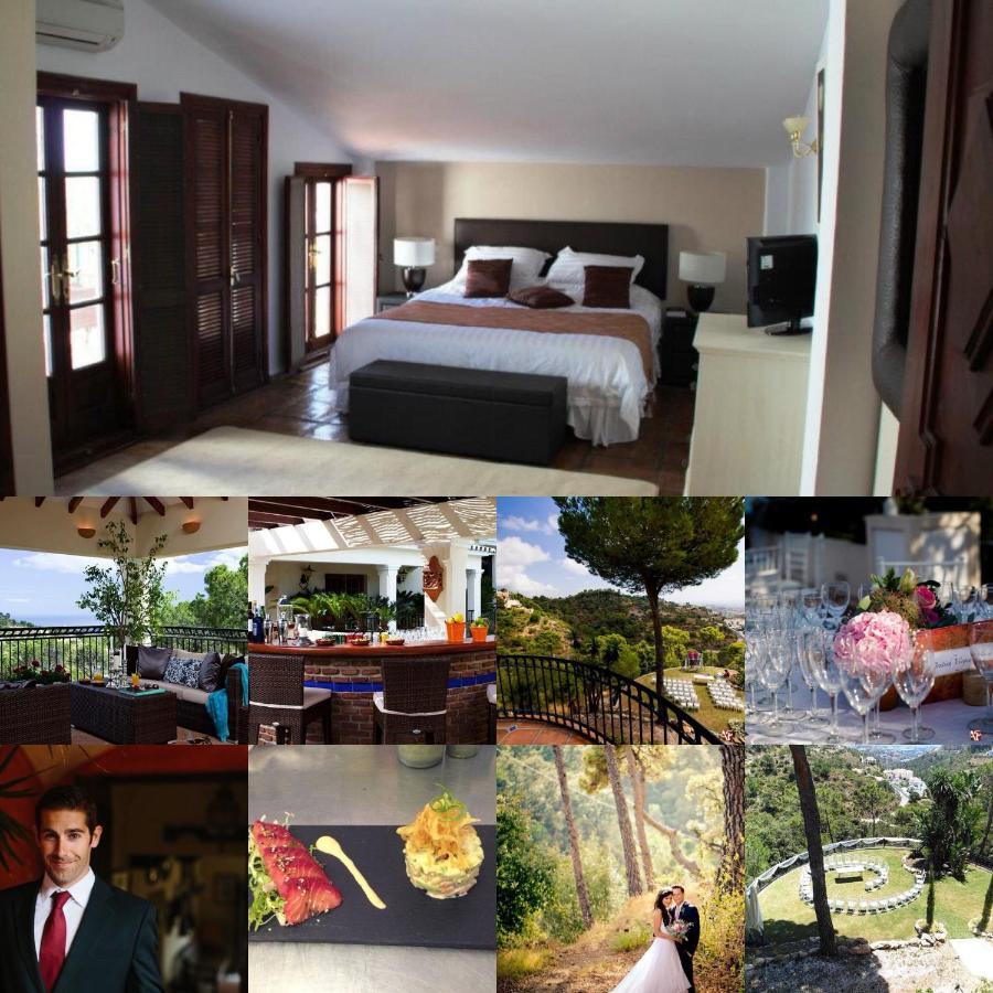 Villa Lámpara en la colina Benahavís Esterno foto