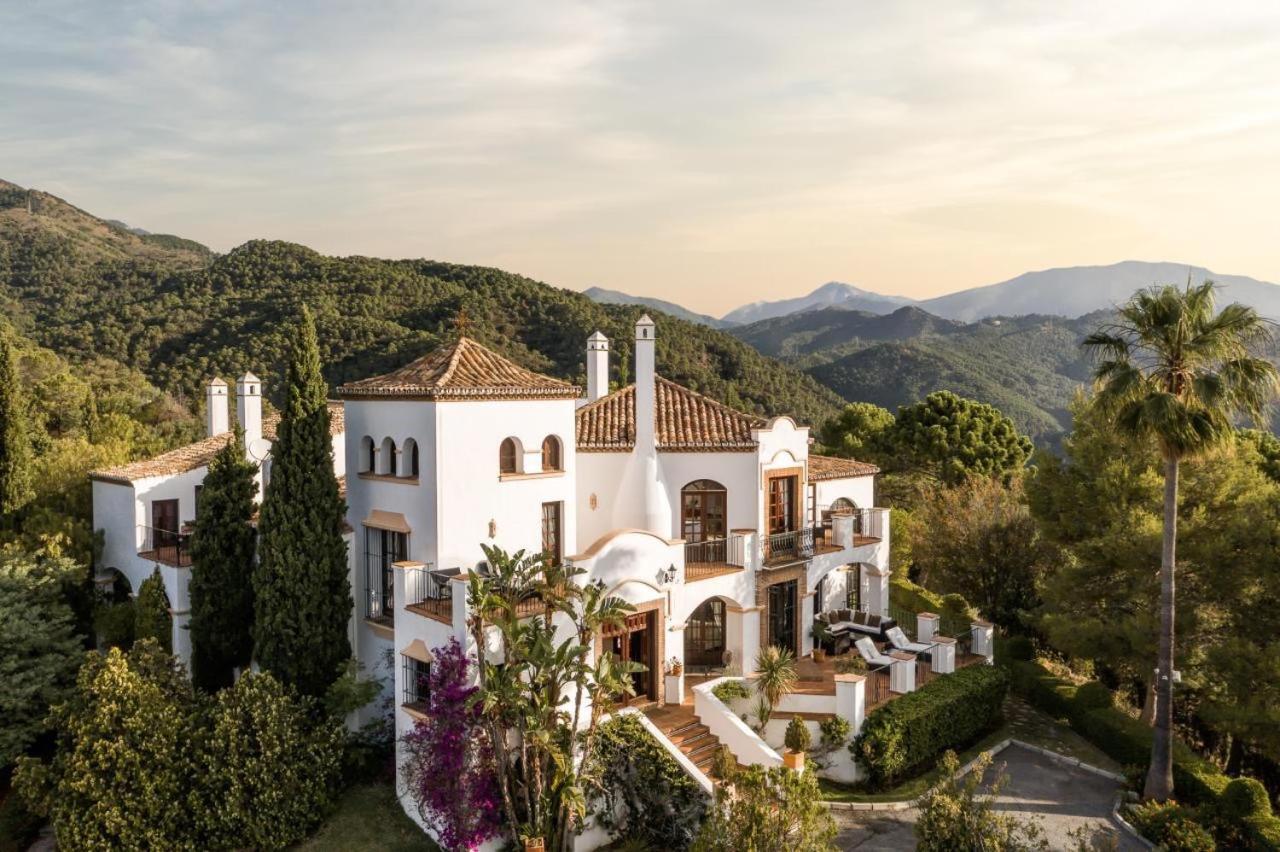 Villa Lámpara en la colina Benahavís Esterno foto
